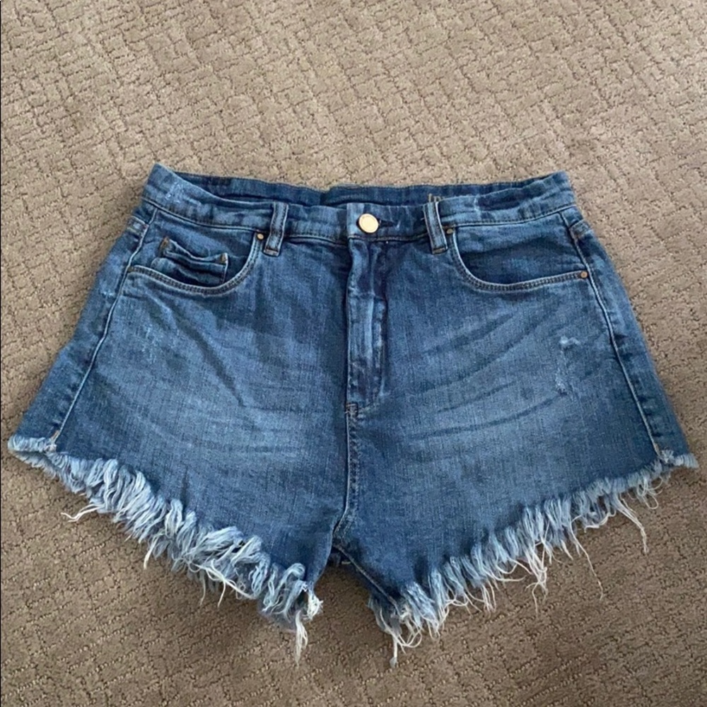 BlankNYC High Waisted Denim Shorts
